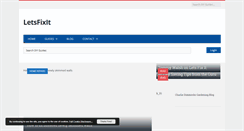 Desktop Screenshot of letsfixit.co.uk